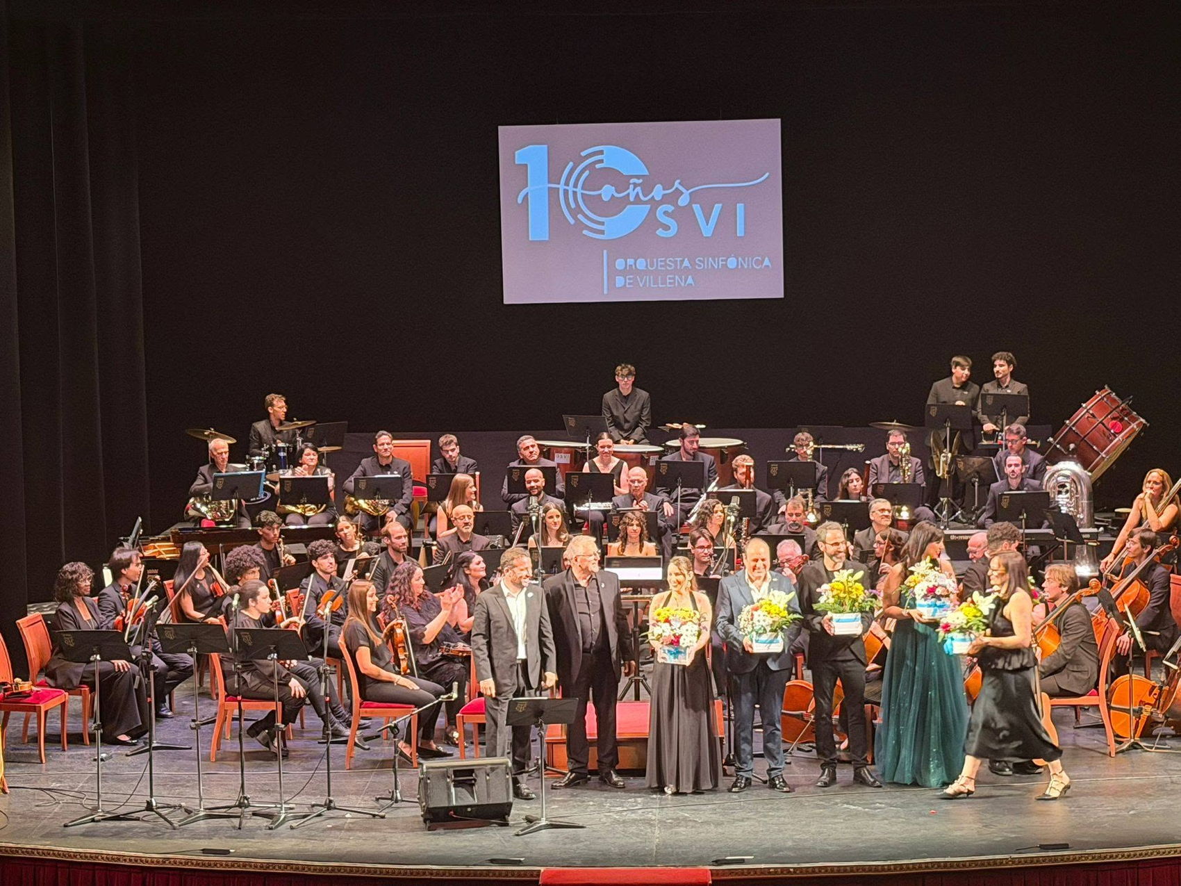 Concierto del X aniversario de la OSVI en el Teatro Chapí